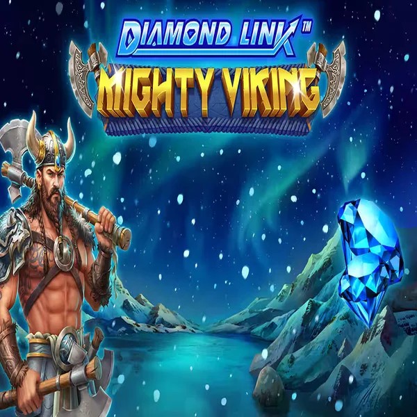 Diamond Link Mighty Viking slot icon by Greentube, available at Bison Casino