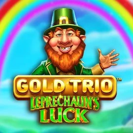 Gold Trio Leprechaun's Luck logo by Playtech Bison Casino