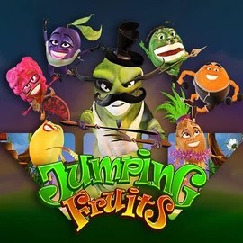 Jumping Fruits logo – Slots by Wazdan at Bison Casino