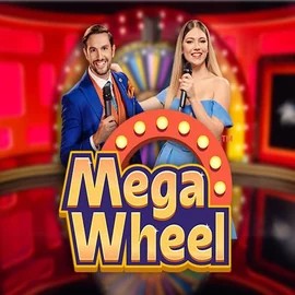 Mega Wheel logo by Pragmatic Play at Bison Casino
