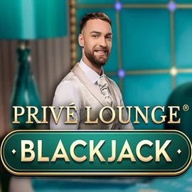 Privé Lounge Blackjack online game logo by Pragmatic Play on zielona5.pl