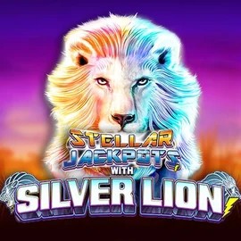 Stellar Jackpots with Silver Lion game by Lightning Box Game – logo hosted on Bison Casino
