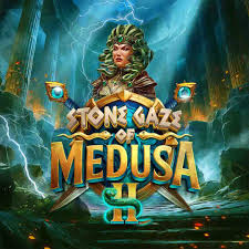 Stone Gaze of Medusa 2 by Stakelogic, showcased at zielona5.pl – game logo